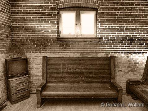 Train Station Wall_DSCF02171.jpg - Photographed at the Railway Museum of Eastern Ontario in Smiths Falls, Ontario, Canada.